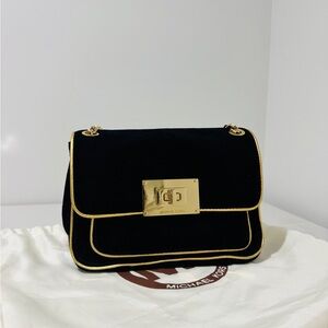 Michael Kors Black and Gold Women's Bag